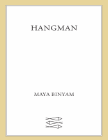 Hangman - Maya Binyam [ArtHut].epub
